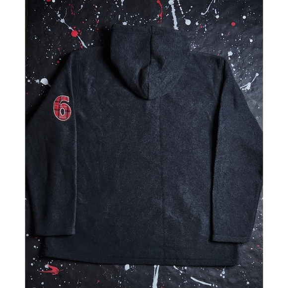 Disney vintage retro women's Winnie the Pooh graphic sewn fleece pullover size L - Picture 4 of 7